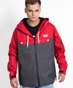 Outsidewear Outsidewear Wiosna-Jesien | Kurtka Outsidewear "Vento" Red