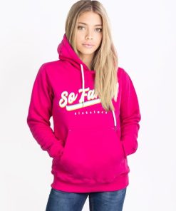 Sistaloca Outsidewear | Bluza Z Kapturem Sistaloca "Fancy" Magenta