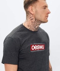 Outsidewear Outsidewear T-Shirty | T-Shirt Outsidewear "Oeswu" Grafit