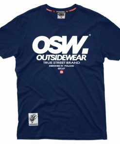 Outsidewear Outsidewear T-Shirty | T-Shirt Outsidewear "Osw-Base" Granat