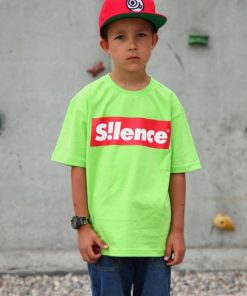 Babyhood Outsidewear | T-Shirt "Silence" Zielony