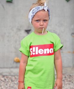 Babyhood Outsidewear | T-Shirt "Silence" Zielony