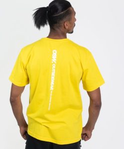 Outsidewear Outsidewear T-Shirty | T-Shirt Outsidewear "Tag" Lemon