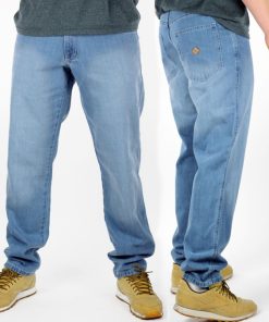 Outsidewear Outsidewear Jeans | Spodnie Jeans Regular Outsidewear "Stripe2.0" Blue