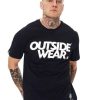 Outsidewear Outsidewear T-Shirty | T-Shirt Outsidewear "Classic" Czarny