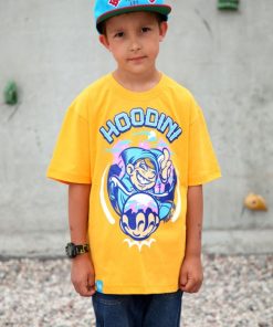 Babyhood Outsidewear | T-Shirt "Hoodini" Zolty