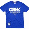 Outsidewear Outsidewear T-Shirty | T-Shirt Outsidewear "Osw-Base" Niebieski