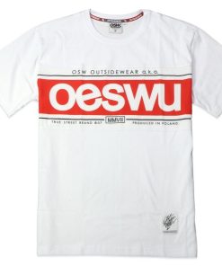 Outsidewear Outsidewear T-Shirty | T-Shirt "Oeswu" Bialy