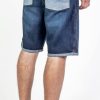 Outsidewear Outsidewear Spodenki | Spodenki Jeansowe Outsidewear Szort-Tag Navy