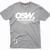 Outsidewear Outsidewear T-Shirty | T-Shirt Outsidewear "Osw-Base" Melanz