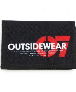 Outsidewear Outsidewear Portfele | Portfel Outsidewear "07" Czarny