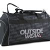 Outsidewear Outsidewear Torby&Plecaki | Torba Sportowa Outsidewear "Rectangl " Czarno-Szara