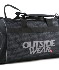 Outsidewear Outsidewear Torby&Plecaki | Torba Sportowa Outsidewear "Rectangl " Czarno-Szara