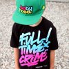 Babyhood Outsidewear | T-Shirt "Full Time Crime" Czarny