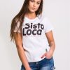 Sistaloca Outsidewear | Koszulka Sistaloca "Sistacls" Biala