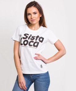 Sistaloca Outsidewear | Koszulka Sistaloca "Sistacls" Biala