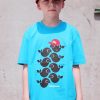 Babyhood Outsidewear | T-Shirt "Birds" Niebieski