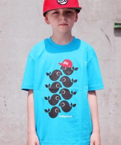 Babyhood Outsidewear | T-Shirt "Birds" Niebieski