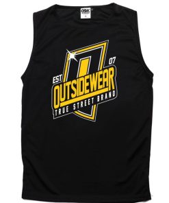 Outsidewear Outsidewear Tanktop | Tanktop Outsidewear "Basket" Czarny