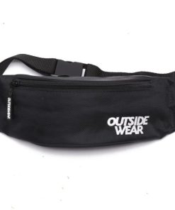 Outsidewear Outsidewear Saszetki | Streetbag Saszetka Nerka Outsidewear "Kodblack Classic" Czarny