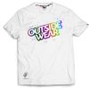 Outsidewear Outsidewear T-Shirty | T-Shirt Outsidewear "Sprayout Big" Bialy