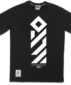 Outsidewear Outsidewear T-Shirty | T-Shirt "Vertical" Czarny