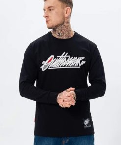 Outsidewear Outsidewear Longsleeve | Longsleeve Outsidewear "Tag" Czarny