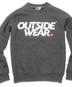 Outsidewear Outsidewear Klasyczne | Bluza Klasyczna "Classic" Kolor Grafit