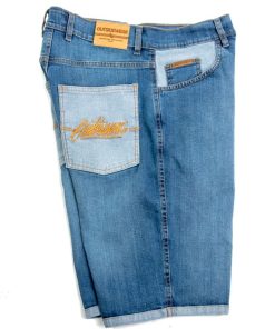 Outsidewear Outsidewear Spodenki | Spodenki Jeansowe Outsidewear Szort-Tag Blue