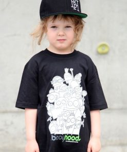 Babyhood Outsidewear | T-Shirt "Aliens" Czarny