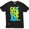 Outsidewear Outsidewear T-Shirty | T-Shirt Outsidewear "Sliced Czarny