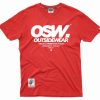 Outsidewear Outsidewear T-Shirty | T-Shirt Outsidewear "Osw-Base" Czerwony