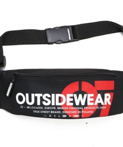 Outsidewear Outsidewear Saszetki | Streetbag Saszetka Nerka Outsidewear "07" Czarna