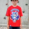 Babyhood Outsidewear | T-Shirt "Hoodini" Czerwony