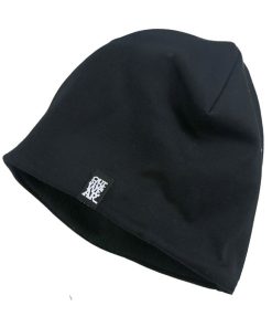 Outsidewear Outsidewear Zimowe | Czapka Zimowa Outsidewear 2Warstowa "Beanie-Short" Czarna