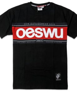 Outsidewear Outsidewear T-Shirty | T-Shirt "Oeswu" Czarny