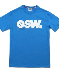 Outsidewear Outsidewear T-Shirty | T-Shirt "Osw." Niebieski